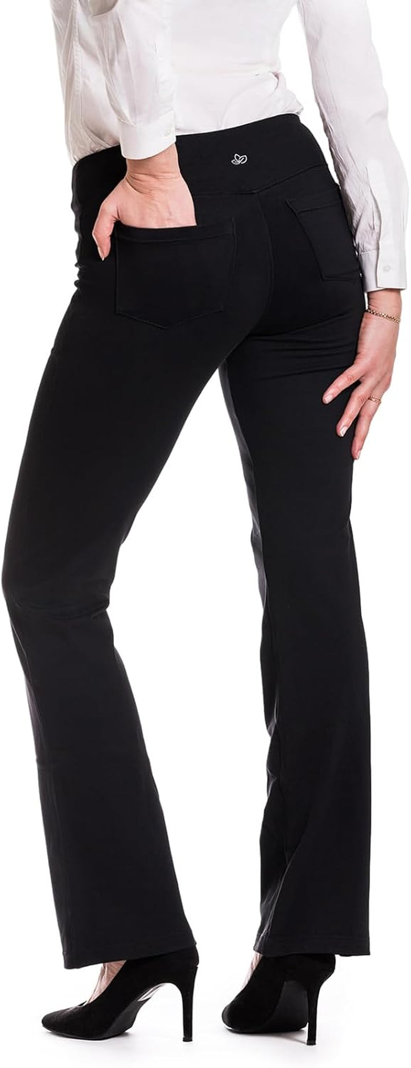 Office Casual Bootcut Yoga Dress Pants