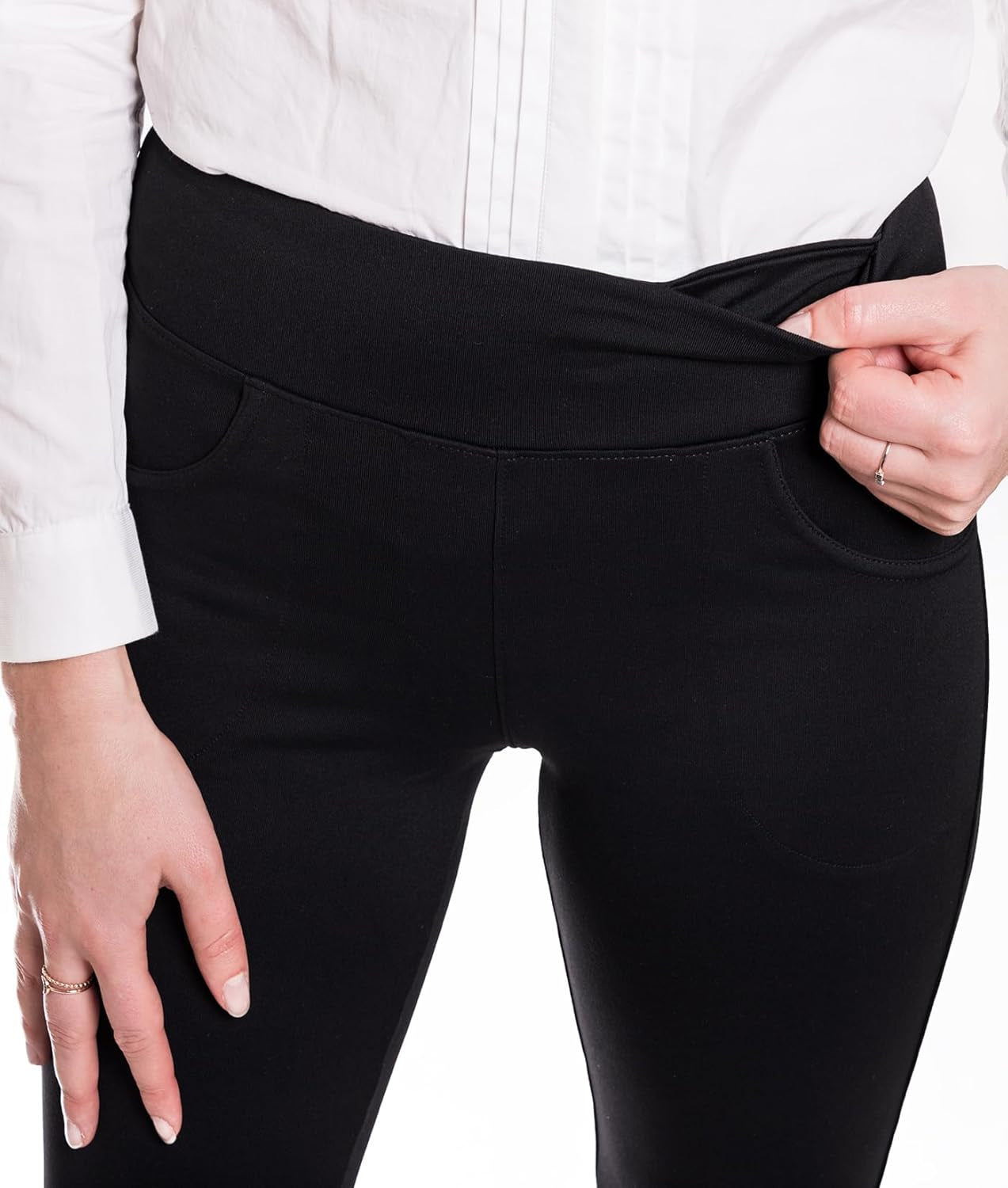 Office Casual Bootcut Yoga Dress Pants