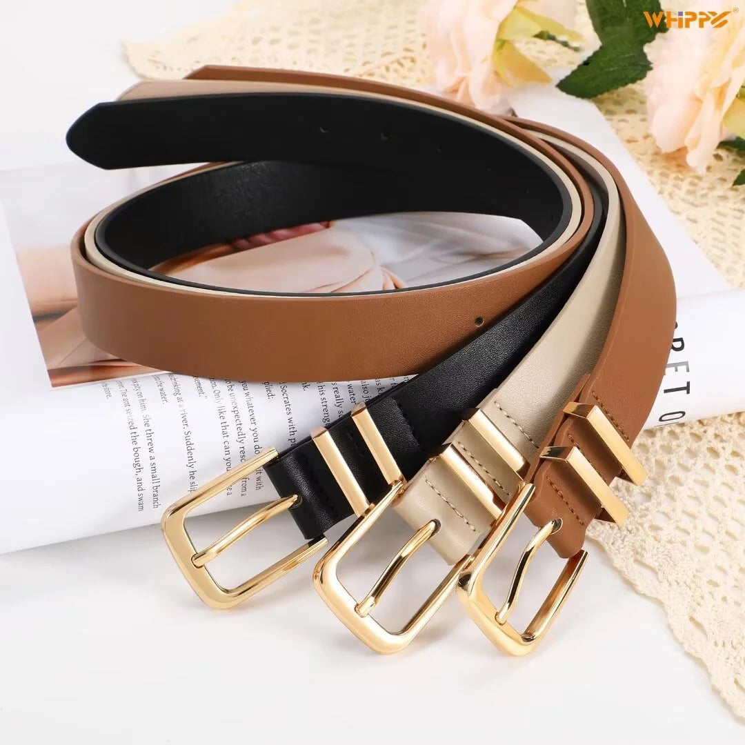 Elegant Luxury Leather Belts 