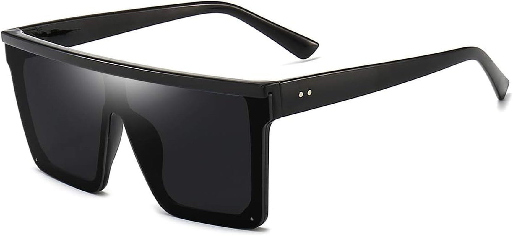 Square Oversized Sunglasses Flat Top 